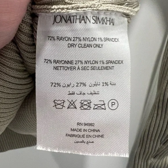 Jonathan Simkhai Jayline Bralette Pullover Sweater - Picture 10 of 14